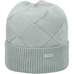 Cmp WOMAN KNITTED HAT damska czapka dziana 100% poliwęglan – E421 Jade. Niebieskie czapki damskie CMP, bez wzorów, z materiału. Za 119.00 zł.
