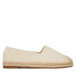 Espadryle DeeZee. Brązowe espadryle damskie DeeZee, bez wzorów, bez obcasa. Za 79.99 zł.