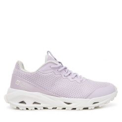 Trekkingi Jack Wolfskin. Fioletowe obuwie trekkingowe damskie Jack Wolfskin, bez zapięcia. Za 459.99 zł.