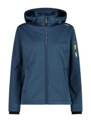 CMP Kurtka softshellowa w kolorze granatowym rozmiar: 40. Niebieskie kurtki sportowe damskie CMP, m, bez wzorów, bez kaptura. Za 226.24 zł.