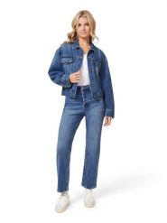 Scotch & Soda Kurtka dżinsowa w kolorze niebieskim rozmiar: S. Niebieskie kurtki damskie Scotch & Soda, s, bez wzorów, z bawełny, bez kaptura. Za 279.78 zł.