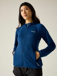 Regatta Kurtka funkcyjna "Huntdale" w kolorze granatowym rozmiar: 34. Niebieskie kurtki sportowe damskie Regatta, bez wzorów, z materiału, bez kaptura. Za 101.47 zł.