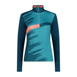 Damska bluza rozpinana do połowy CMP. Niebieskie bluzy damskie CMP, l, bez wzorów, bez kaptura. Za 276.00 zł.