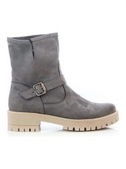 Zapato Skórzane botki w kolorze szarym rozmiar: 40. Szare botki damskie Zapato, bez obcasa, bez zapięcia. Za 245.96 zł.