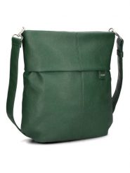 Zwei Torebka "M140" w kolorze zielonym - 35 x 35 x 18 cm rozmiar: onesize. Zielone torebki klasyczne damskie Zwei, z materiału, na ramię, bez dodatków. Za 193.24 zł.