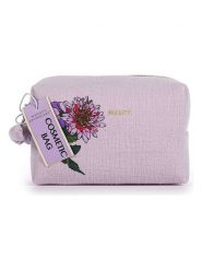 Tri-Coastal Design Kosmetyczka w kolorze fioletowym - 10 x 15 cm rozmiar: onesize. Różowe kosmetyczki damskie Tri-Coastal Design, bez wzorów, z materiału. Za 35.02 zł.