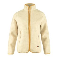 Bluza damska Fjällräven Vardag Pile. Białe bluzy damskie Fjällräven, s, bez wzorów, z materiału, bez kaptura. Za 999.00 zł.