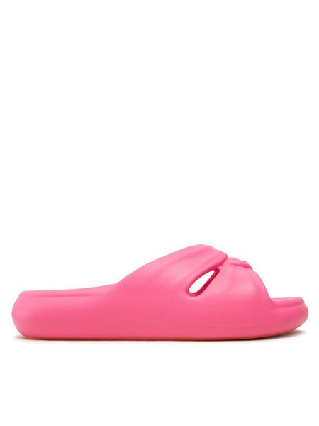 Melissa Klapki Free Slide Ad 33532 Różowy. Czerwone klapki damskie Melissa, bez wzorów, z tworzywa sztucznego, bez obcasa, bez zapięcia. Za 199.99 zł.