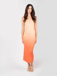 Patrizia Pepe Sukienka | 8A1184/J140 | Kobieta | Pomarańczowy. Brązowe sukienki damskie Patrizia Pepe, bez wzorów, z elastanu, klasyczne, bez ramiączek. W wyprzedaży za 499.00 zł.