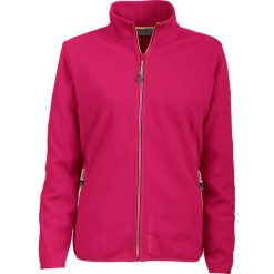 Damska kurtka polarowa Pro-X Elements Britta. Czerwone kurtki damskie PRO-X ELEMENTS, bez wzorów, z polaru, bez kaptura. Za 307.00 zł.