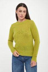 Sweter damski z wełną Korin JOOP!. Swetry klasyczne damskie Joop!, l, z wełny, bez kołnierzyka. Za 819.00 zł.
