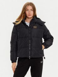 EA7 Emporio Armani Kurtka zimowa 6DTB09 TN8AZ 0210 Czarny Regular Fit. Czarne kurtki damskie EA7 Emporio Armani, na zimę, xl, bez wzorów, z syntetyku, bez kaptura. Za 859.99 zł.