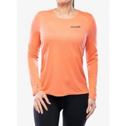 Bluza do biegania damska Inov-8 Performance Long Sleeve. Brązowe bluzy damskie Inov-8, bez wzorów, bez kaptura. Za 209.99 zł.