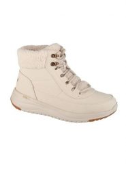 Skechers Trzewiki On The Go Stellar - Alpine Adventure 144756/NAT Beżowy. Brązowe botki damskie Skechers, ze skóry, bez obcasa, na płaskiej podeszwie, bez zapięcia. Za 429.99 zł.