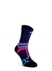 Skarpety turystyczne X-Socks Hike Perform Crew. Niebieskie skarpetki damskie X Socks, bez wzorów, z dzianiny. Za 120.99 zł.