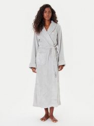 LAUREN RALPH LAUREN Szlafrok ILN52455 Szary. Szare szlafroki damskie Lauren Ralph Lauren, bez wzorów, z syntetyku, bez kaptura. Za 449.99 zł.