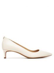 MICHAEL Michael Kors Szpilki Alina Flex Kitten Pump 40R3ALMP1L Écru. Szpilki damskie MICHAEL Michael Kors, bez wzorów, ze skóry, bez obcasa, na szpilce, bez zapięcia. Za 489.99 zł.
