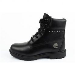 Buty do chodzenia damskie Timberland 6IN Hert BT Cupsole. Czarne obuwie sportowe damskie Timberland, z materiału, za kostkę, bez zapięcia, trekkingowe. Za 812.00 zł.