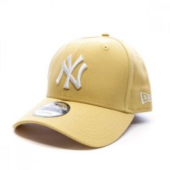 Czapka New Era New York Yankees Essential 9Forty Cap, Dla obu płci. Żółte czapki damskie New Era, bez wzorów, z bawełny. Za 94.90 zł.