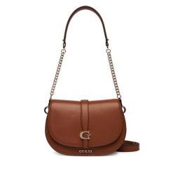Torebka Guess. Brązowe torebki klasyczne damskie Guess, bez dodatków. Za 589.99 zł.