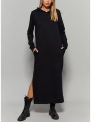 Milan Kiss Sukienka w kolorze czarnym rozmiar: S. Czarne sukienki damskie Milan Kiss, bez wzorów, bez ramiączek. Za 221.88 zł.