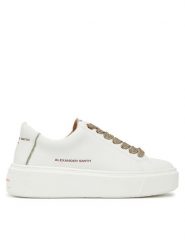 Alexander Smith Sneakersy London High ALBBLHW 8405 Biały. Białe obuwie sportowe damskie Alexander Smith, ze skóry, bez zapięcia. Za 549.99 zł.