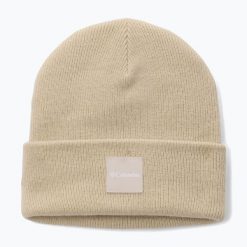 Czapka zimowa Columbia City Trek Heavyweight. Brązowe czapki damskie Columbia, na zimę, bez wzorów. Za 94.99 zł.