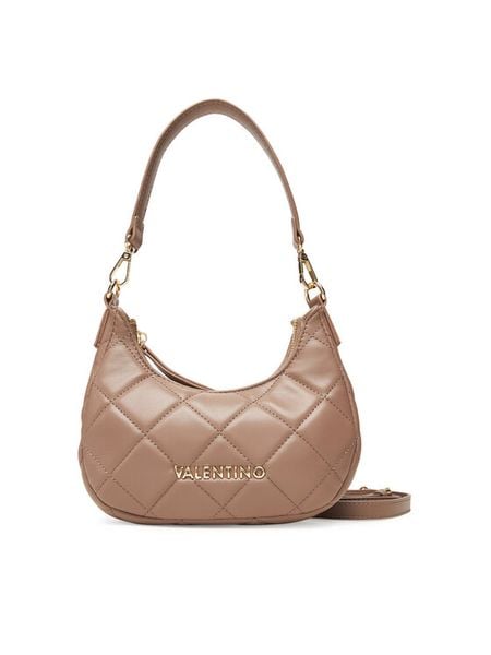 Valentino Torebka Ocarina VBS3KK45R Brązowy. Brązowe torebki klasyczne damskie Valentino, ze skóry, bez dodatków. Za 259.99 zł.