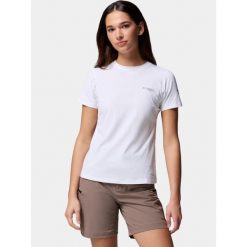 T-shirt Damski Columbia Diamond Peak Pro. Białe t-shirty damskie Columbia, bez wzorów, bez kołnierzyka. Za 269.00 zł.