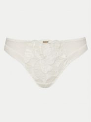 Chantelle Stringi Fleurs Signature C12Q90 Biały. Białe stringi Chantelle, bez wzorów, z syntetyku. Za 149.99 zł.