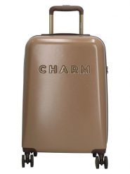 Charm Walizka w kolorze jasnobrązowym - 36 x 55 x 20,5 cm rozmiar: onesize. Brązowe walizki Charm, bez wzorów, z materiału. Za 217.99 zł.