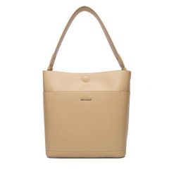 Torebka GINO ROSSI. Brązowe torebki klasyczne damskie Gino Rossi, bez dodatków. Za 299.99 zł.