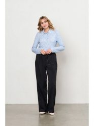 &Co Woman Koszula "Lotte" w kolorze błękitnym rozmiar: L. Niebieskie koszule damskie &Co Woman, l, bez wzorów, bez kołnierzyka, bez ramiączek. Za 205.45 zł.