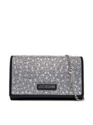 LOVE MOSCHINO Torebka JC4168PP1OLW100A Czarny. Czarne torebki wieczorowe damskie Love Moschino, bez wzorów, ze skóry, bez dodatków. Za 669.00 zł.