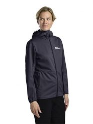Jack Wolfskin Kurtka funkcyjna "Feldberg" w kolorze antracytowym rozmiar: M. Czarne kurtki sportowe damskie Jack Wolfskin, m, bez wzorów, bez kaptura. Za 285.49 zł.