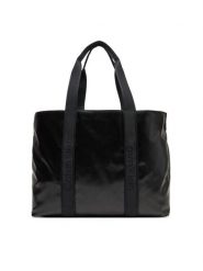 Calvin Klein Torebka Ultralight Water Repellent Tote LV04F3211G Czarny. Czarne shopper bag Calvin Klein, bez wzorów, z materiału, bez dodatków. Za 389.99 zł.
