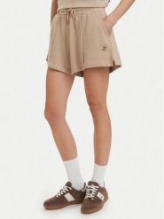 Beverly Hills Polo Club Szorty sportowe P-SS26W-BF546557 Beżowy Regular Fit. Brązowe spodenki sportowe damskie Beverly Hills Polo Club, s, bez wzorów, z bawełny. Za 269.99 zł.