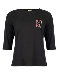 Roadsign Koszulka w kolorze czarnym rozmiar: L. Czarne koszulki damskie Roadsign, l, bez wzorów, z bawełny, bez kołnierzyka, bez ramiączek. Za 30.99 zł.