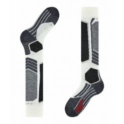 Podkolanówki damskie Falke SK2. Białe skarpetki damskie Falke, bez wzorów. Za 231.50 zł.