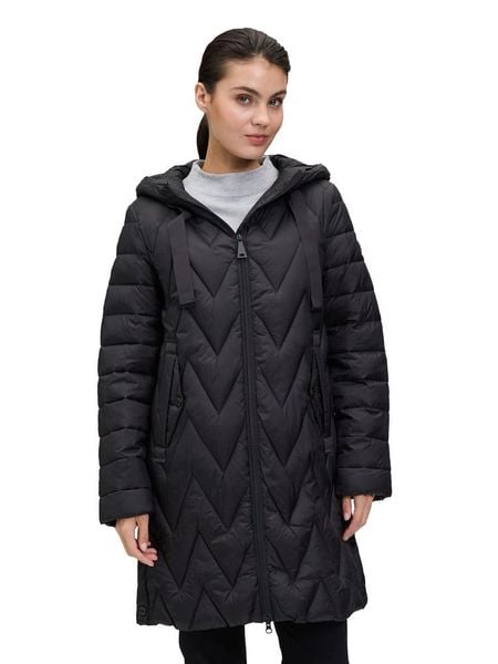 Betty Barclay Płaszcz pikowany w kolorze czarnym rozmiar: 42. Czarne płaszcze damskie Betty Barclay, bez wzorów, bez kaptura. Za 382.99 zł.