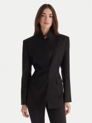 PINKO Marynarka Fausta 106098 A306 Czarny Regular Fit. Czarne marynarki i żakiety damskie Pinko, bez wzorów, z wełny. Za 2,189.00 zł.