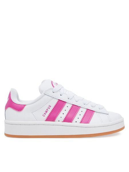 Adidas Sneakersy Campus 00s JP7034 Biały. Białe buty sportowe dziewczęce Adidas, ze skóry, bez zapięcia. Za 279.99 zł.