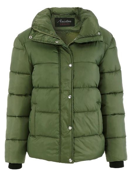 Aniston Kurtka pikowana w kolorze zielonym rozmiar: 38. Zielone kurtki damskie Aniston, bez wzorów, bez kaptura. Za 139.20 zł.