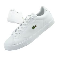 Buty sportowe damskie Lacoste Lerond Set 125 2 CFA trampki. Białe obuwie sportowe casual damskie Lacoste, bez zapięcia. Za 367.25 zł.