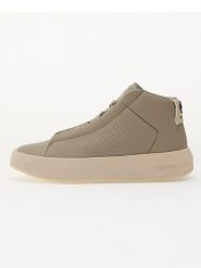 Adidas Skórzane sneakersy "Acesmash" w kolorze beżowym rozmiar: 42 2/3. Brązowe obuwie sportowe damskie Adidas, za kostkę, bez zapięcia. Za 232.78 zł.