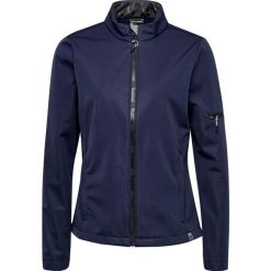 Kurtka damska Hummel North Softshell. Niebieskie kurtki sportowe damskie Hummel, xl, bez wzorów, z softshellu, bez kaptura. W wyprzedaży za 285.50 zł.
