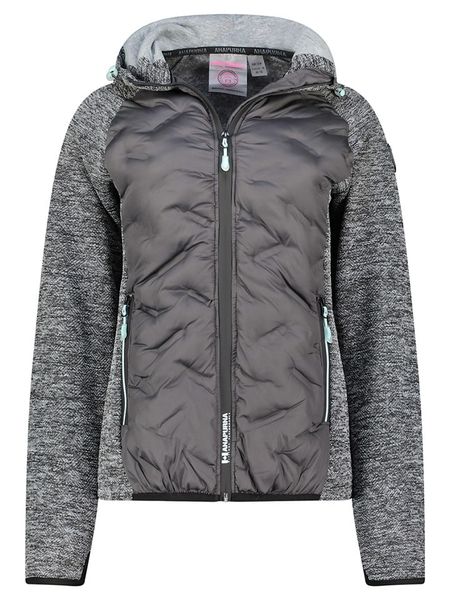 ANAPURNA Kurtka polarowa "Tagadana" w kolorze szarym rozmiar: L. Szare kurtki damskie ANAPURNA, l, bez wzorów, z polaru, bez kaptura. Za 122.38 zł.