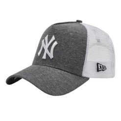 Czapka Z Daszkiem Unisex Dla Dorosłych Jersey Ess 9Forty New York Yankees. Szare czapki z daszkiem damskie New Era, bez wzorów, z jersey. Za 186.99 zł.