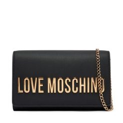 Torebka LOVE MOSCHINO. Czarne torebki wieczorowe damskie Love Moschino, bez wzorów, bez dodatków. Za 699.99 zł.