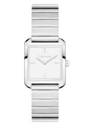 Tamaris Zegarek kwarcowy w kolorze srebrnym rozmiar: onesize. Szare, analogowe zegarki damskie Tamaris, metalowe. Za 173.99 zł.